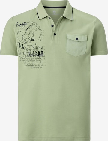 Jan Vanderstorm Shirt ' Fjodor ' in Green: front