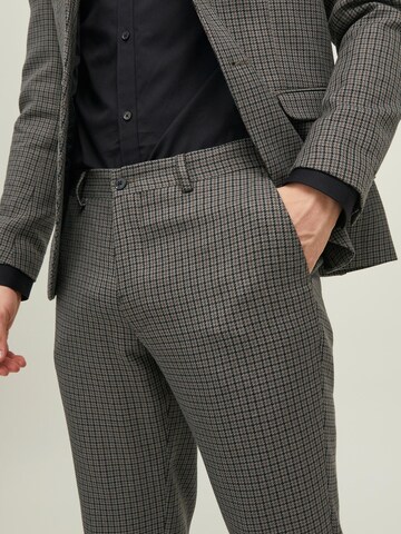 JACK & JONES Slim fit Suit 'Franco' in Grey