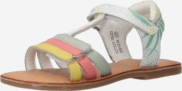 Kickers Sandals in White: front