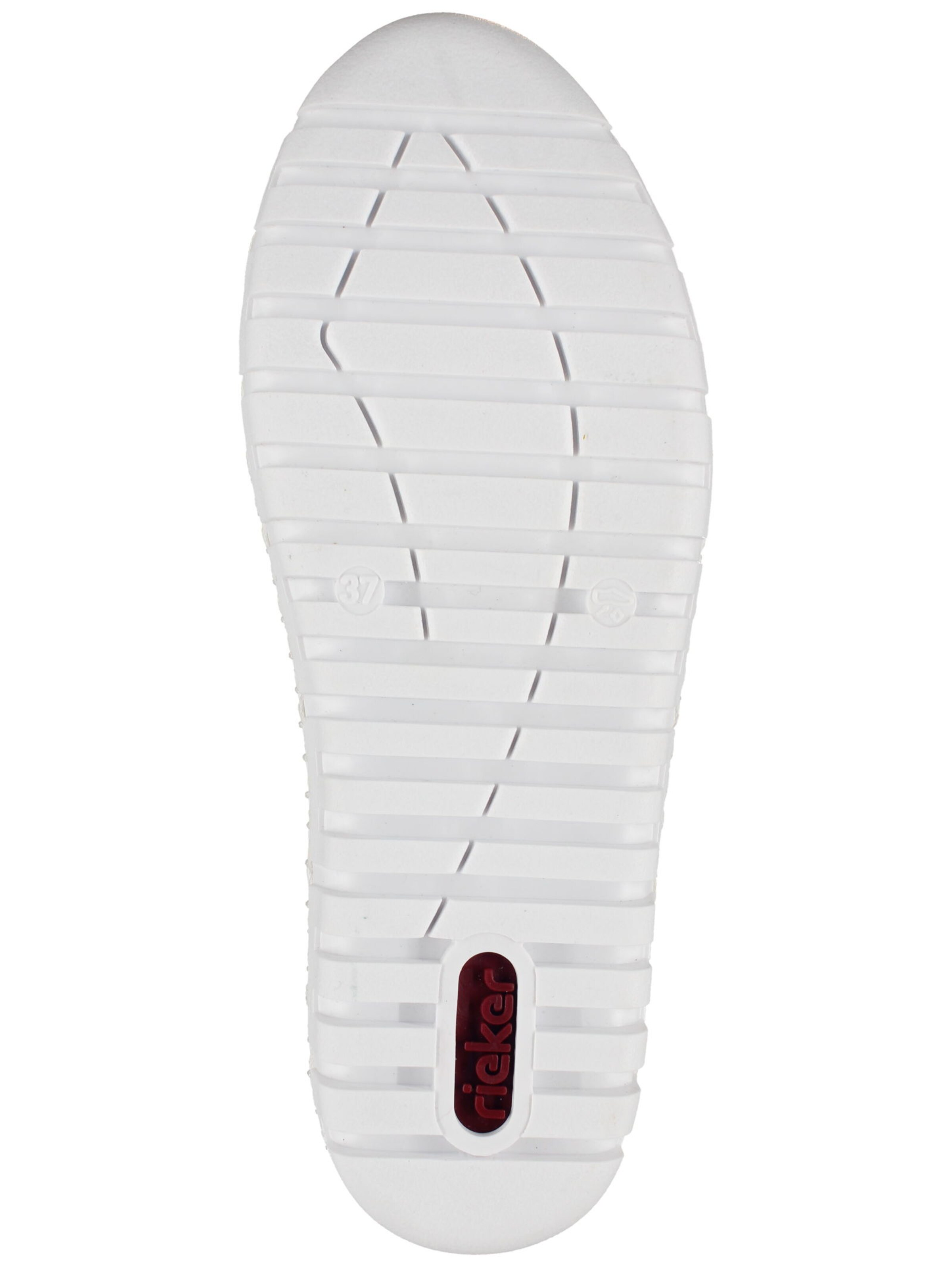 Rieker - Sapato com atacadores em branco
