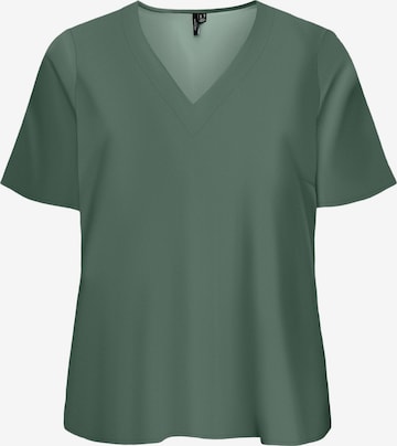 Vero Moda Curve Top in Green: front