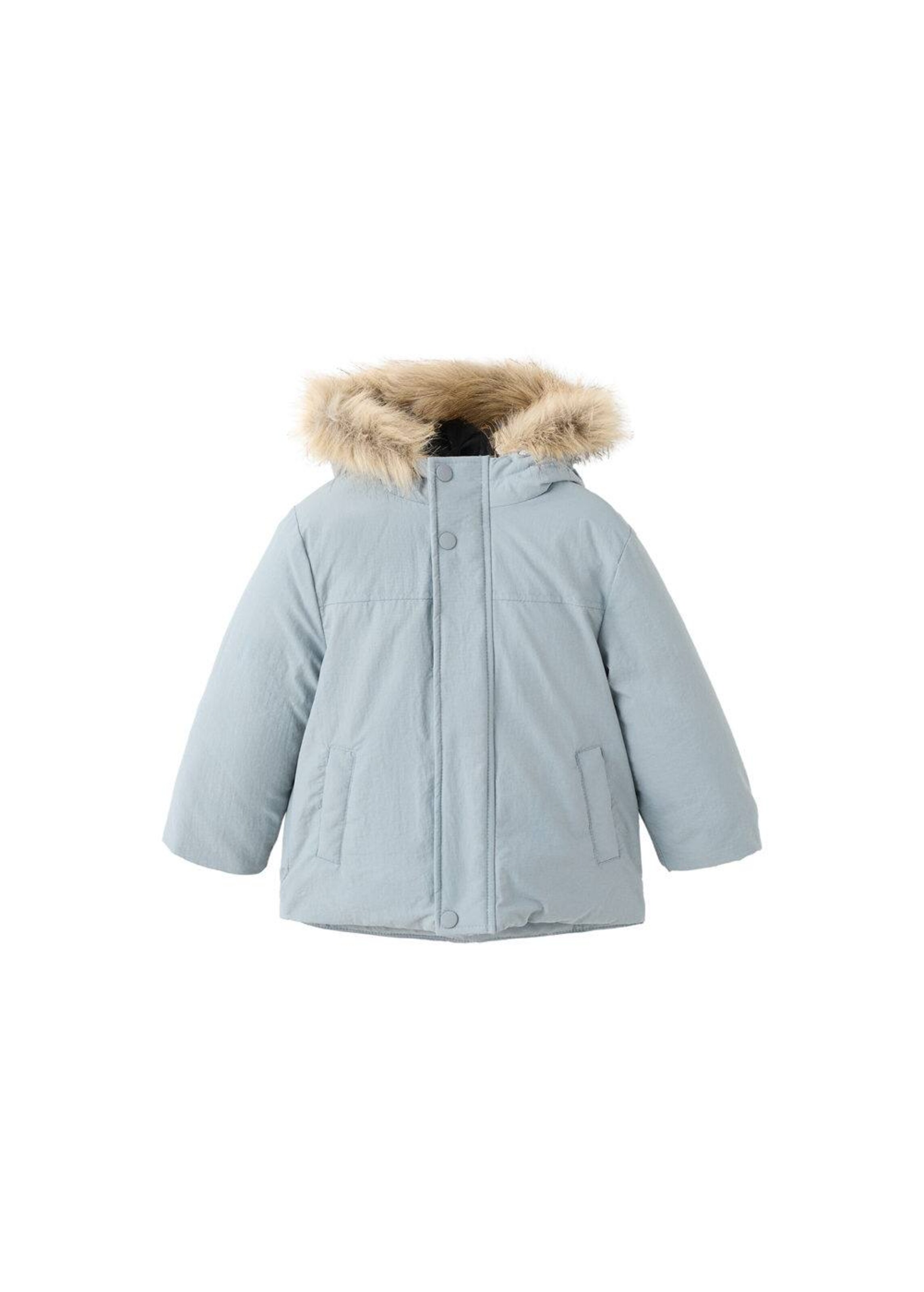 MANGO KIDS Winter Jacket 'Dani' in Blue: front