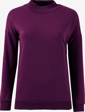 Sweat-shirt LELA en violet : devant