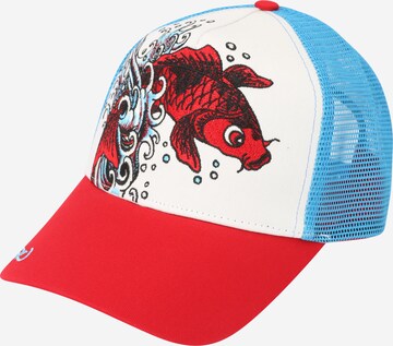 Ed Hardy Cap in Weiß: predná strana