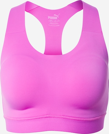 Soutien-gorge de sport PUMA en violet : devant