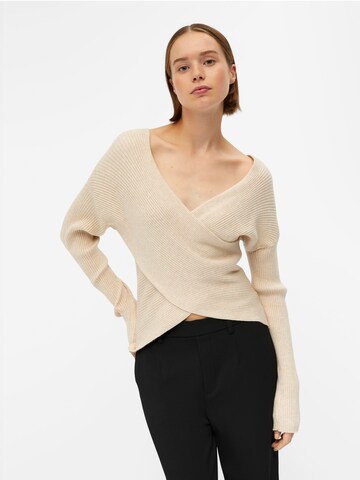 OBJECT Pullover 'PINJA' in Beige: predná strana