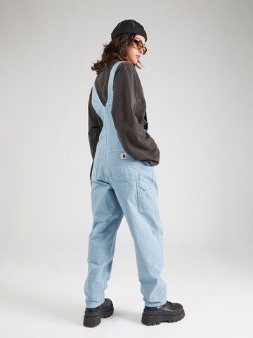 Loosefit Pantaloni con pettorina 'Norris Bib' di Carhartt WIP in blu
