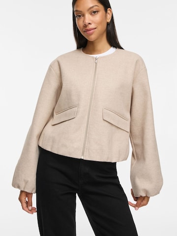 VILA Between-season jacket 'VIBALOU' in Beige