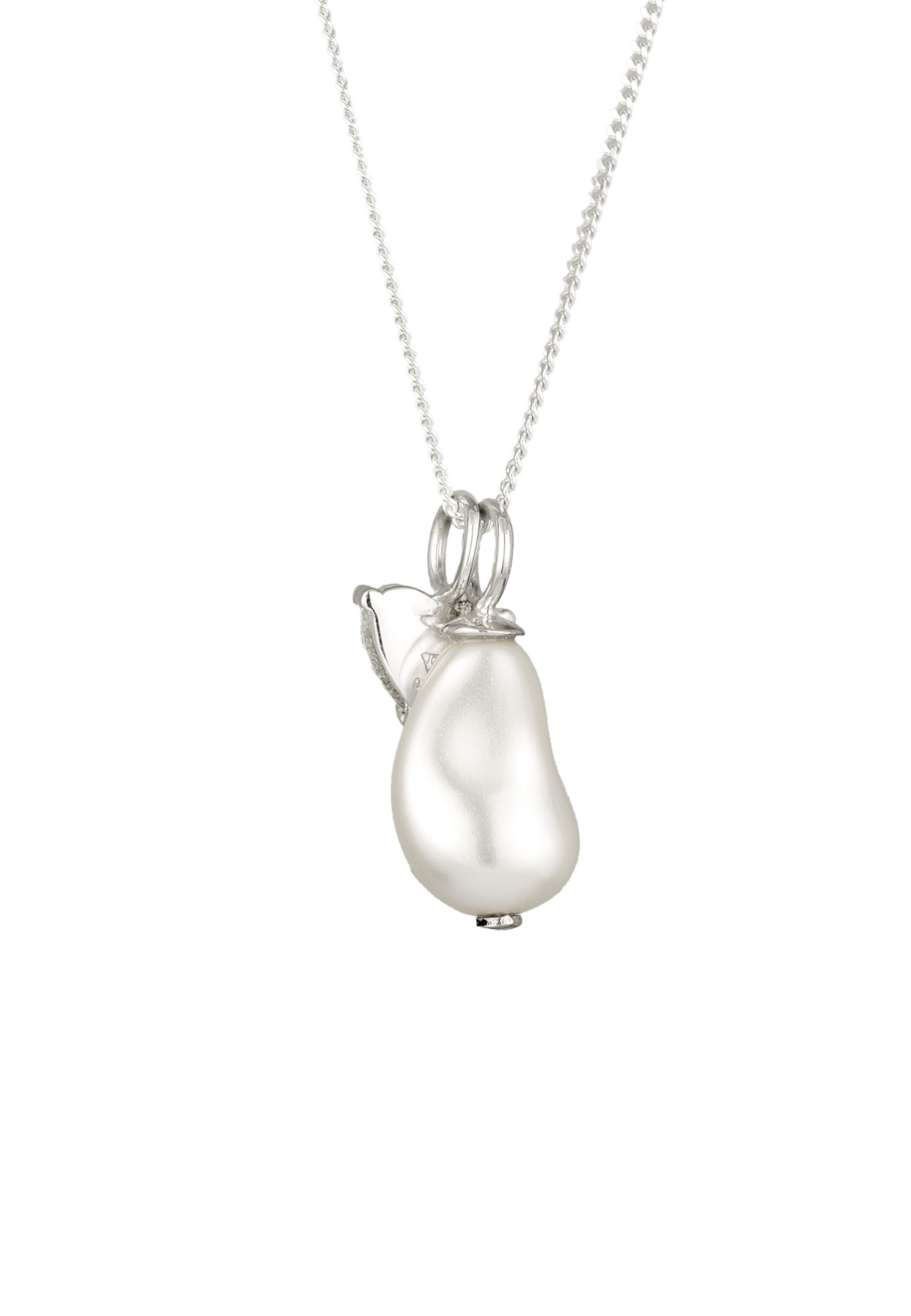 ELLI Ketting 'Perle' in Zilver