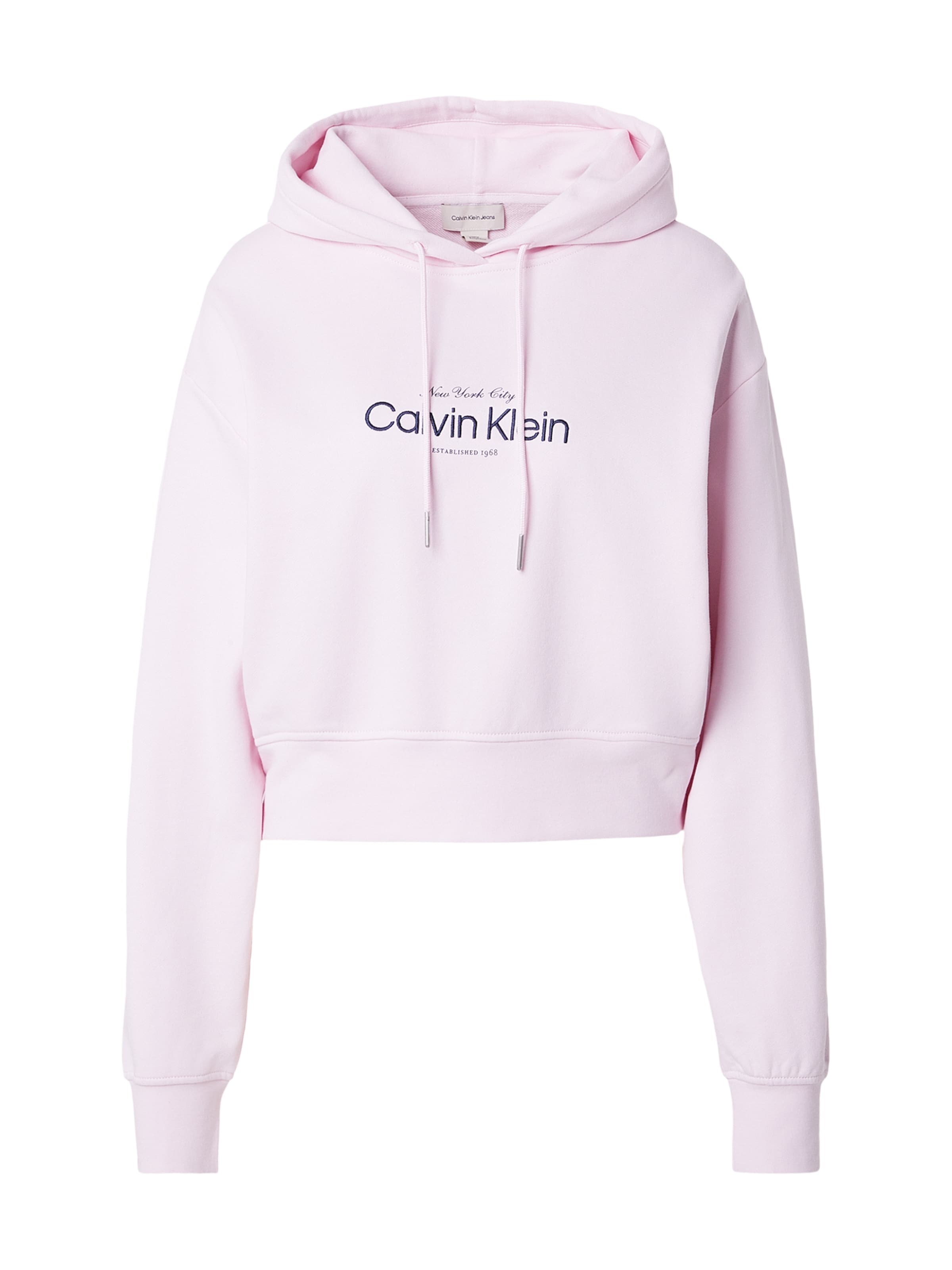 Calvin Klein Jeans Sweatshirt 'CK LOGO CROPPED HOODIE' i blandingsfarvet, Produktvisning