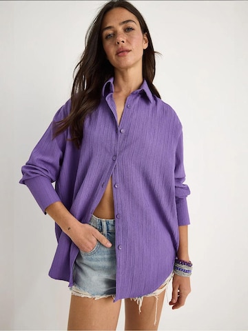 Chemisier Bianco Lucci en violet