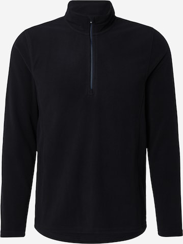 melns KILLTEC Funkcionāla flīsa jaka: no priekšpuses