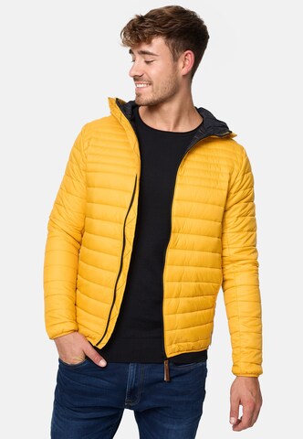 INDICODE JEANS Between-season jacket 'Bowers' in Yellow