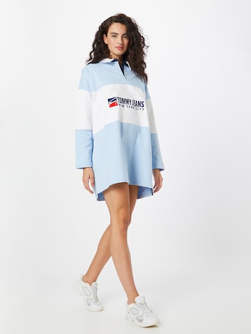 Tommy Jeans Jurk in Blauw