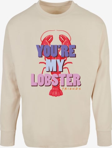 ABSOLUTE CULT Shirt 'Friends - My Lobster' in Beige: voorkant