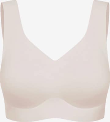 cfab (formerly creamy fabrics) - Sujetador reductor 'Comfort Minimizer Back Support BH' en beige: frente
