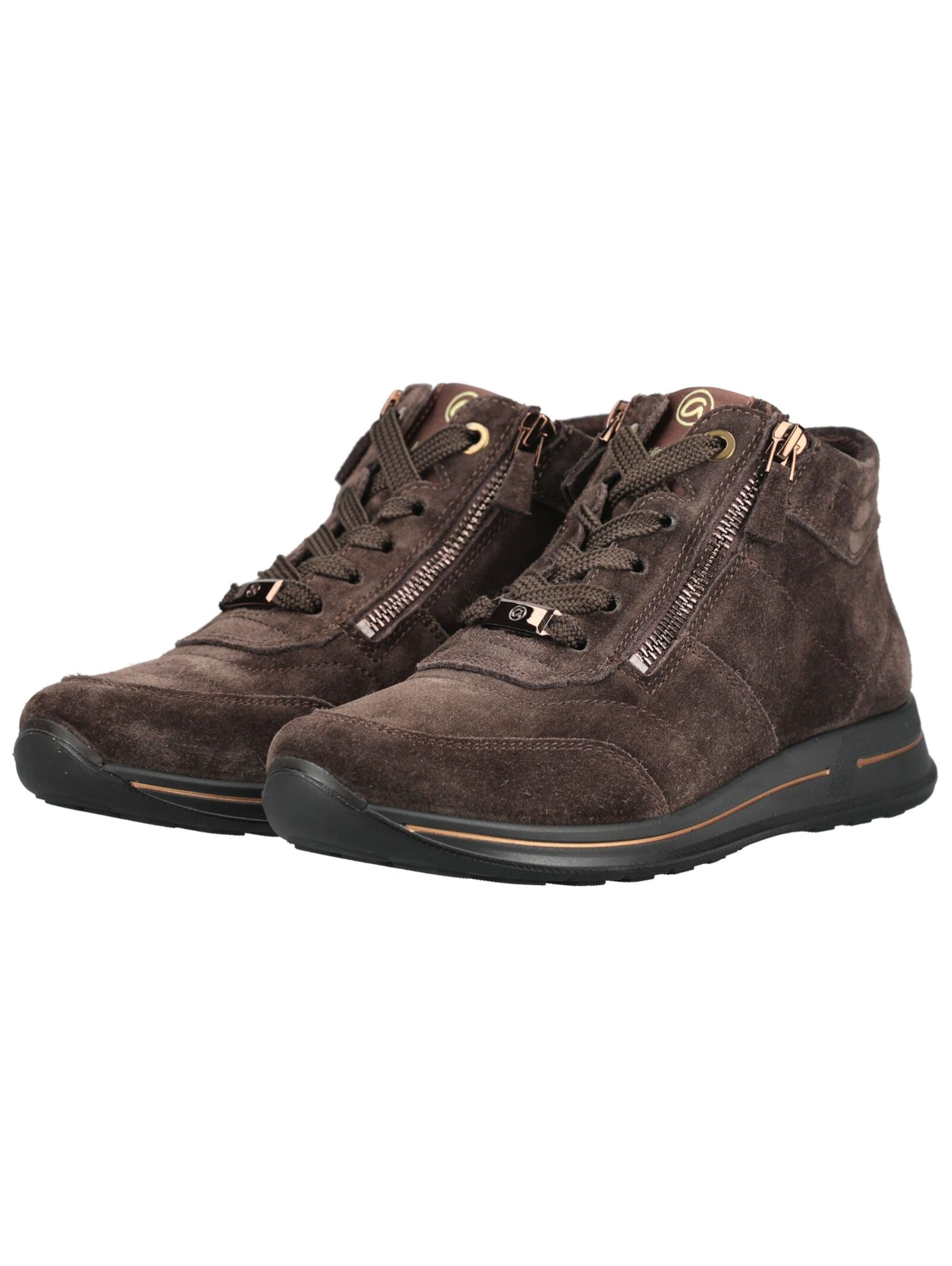 Baskets hautes ARA en marron