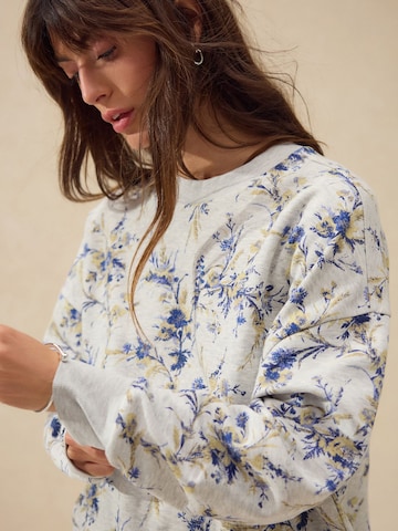 Next Sweatshirt i grå
