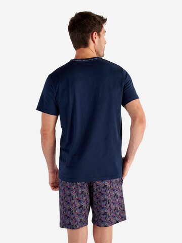 HOM Shorty Pyjama ' Ringo ' in Blau