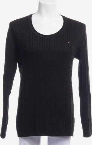 TOMMY HILFIGER Pullover / Strickjacke XL in Schwarz: predná strana