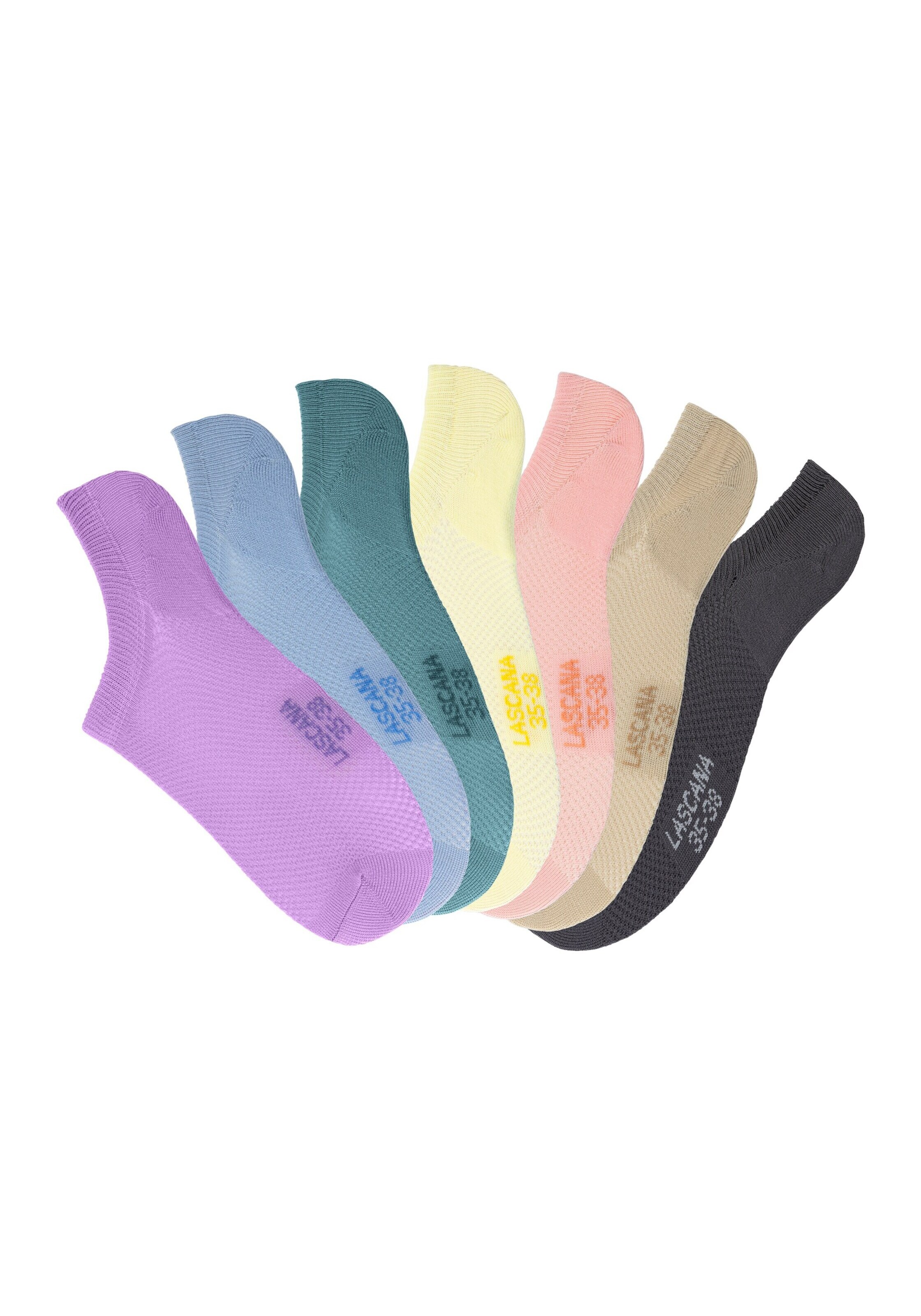 LASCANA ACTIVE Socken in Beige: Vorderseite