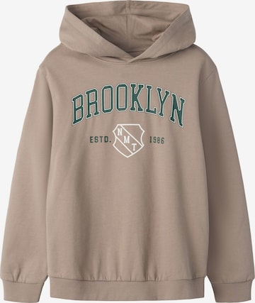 NAME IT - Sudadera en beige: frente