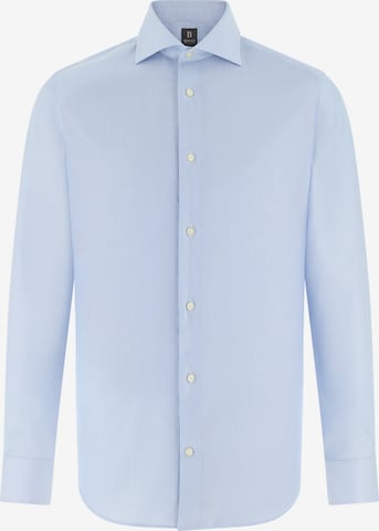 Boggi Milano Hemd in Blau: Vorderseite