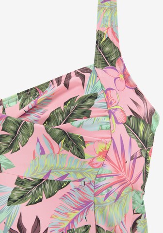 s.OliverBustier Tankini top - roza boja