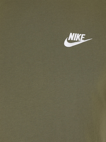 Nike Sportswear Klasický střih Tričko 'CLUB' – zelená