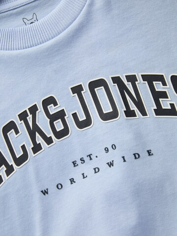 Jack & Jones Junior Μπλουζάκι 'JJECaleb' σε μπλε