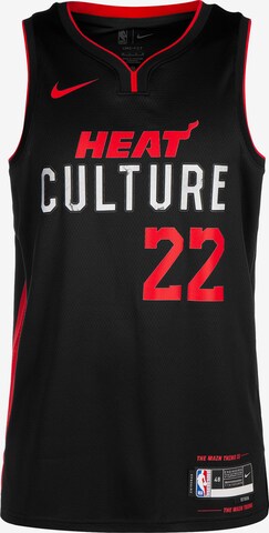 Maglia trikot 'NBA Miami Heat Jimmy Butler City Edition' di NIKE in nero: frontale