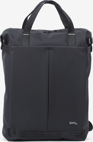 VARGU Backpack in Black: front