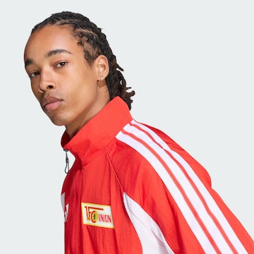 ADIDAS PERFORMANCE Sportovní bunda 'Union Berlin Anthem' – červená