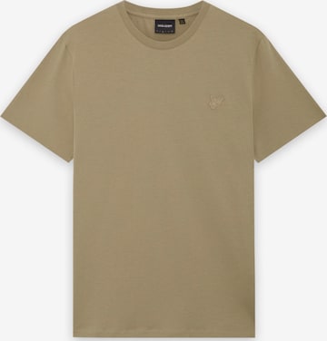 Lyle & Scott Shirt 'Lyle & Scott - Heren t-shirt' in Groen: voorkant