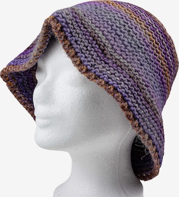 COLLEZIONE ALESSANDRO Hat 'Lina' in Purple: front