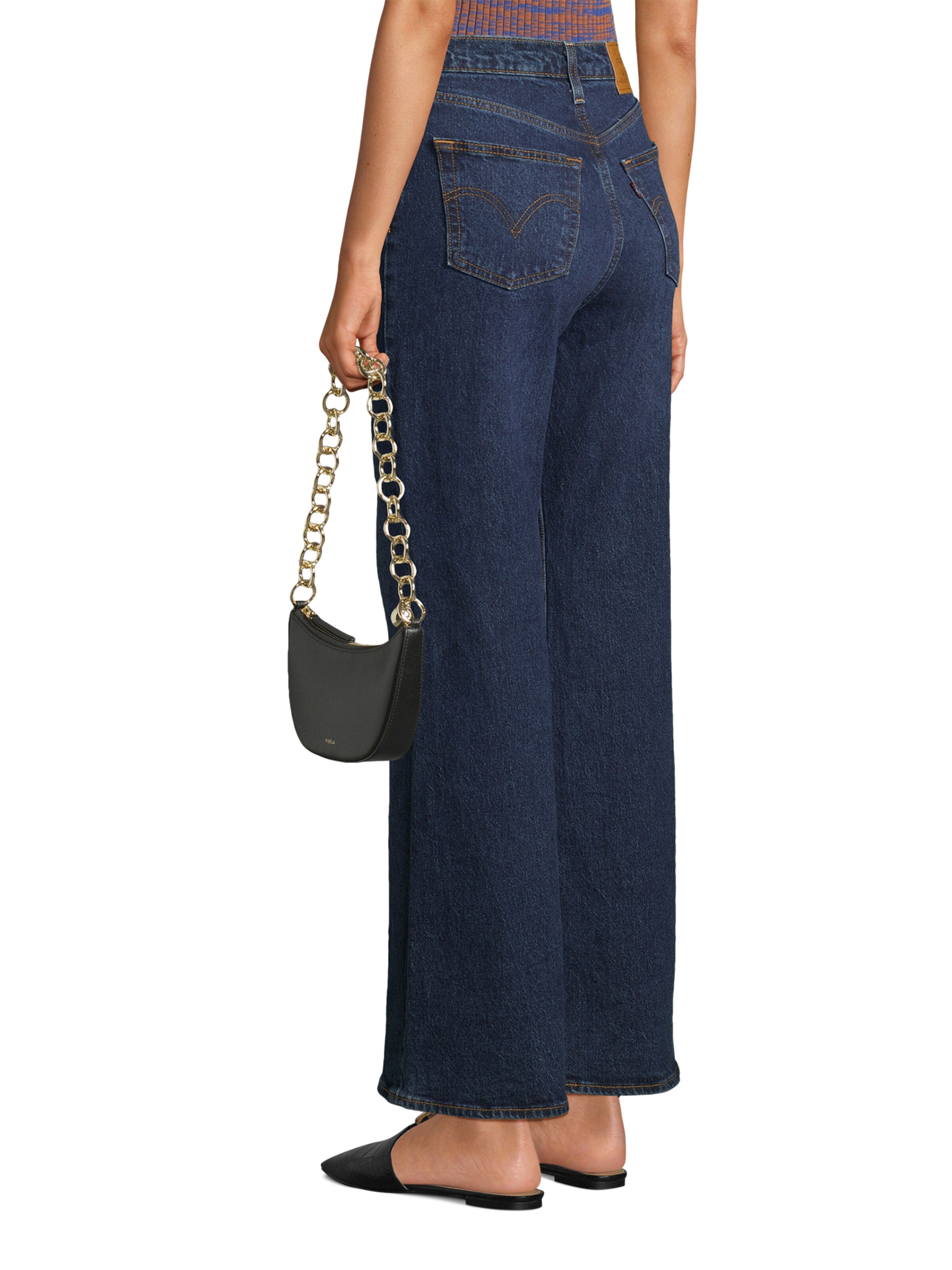 FURLA Skuldertaske i sort