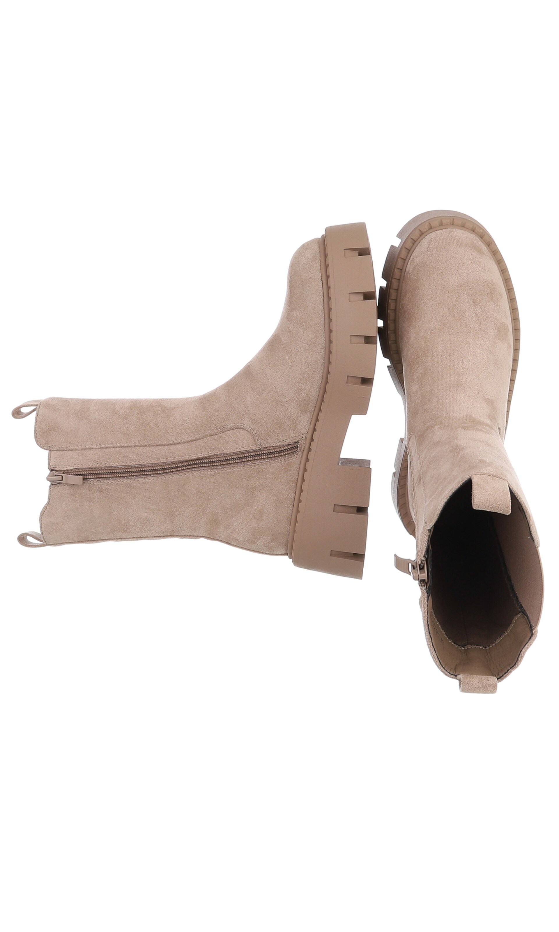 Ital-Design Stiefelette in Braun