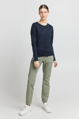 Oxmo Gebreid vest 'Hlin' in Blauw