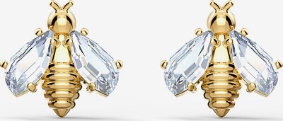 Swarovski Boucles d'oreilles en jaune d'or / transparent, Vue avec produit