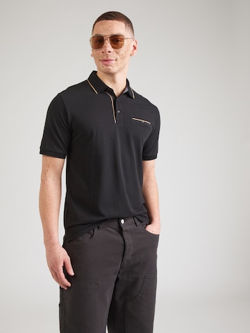 Jack & Jones Premium Shirt 'JPRBLUHUBO' in Zwart: voorkant