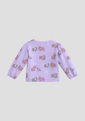 T-Shirt s.Oliver en violet : derrière