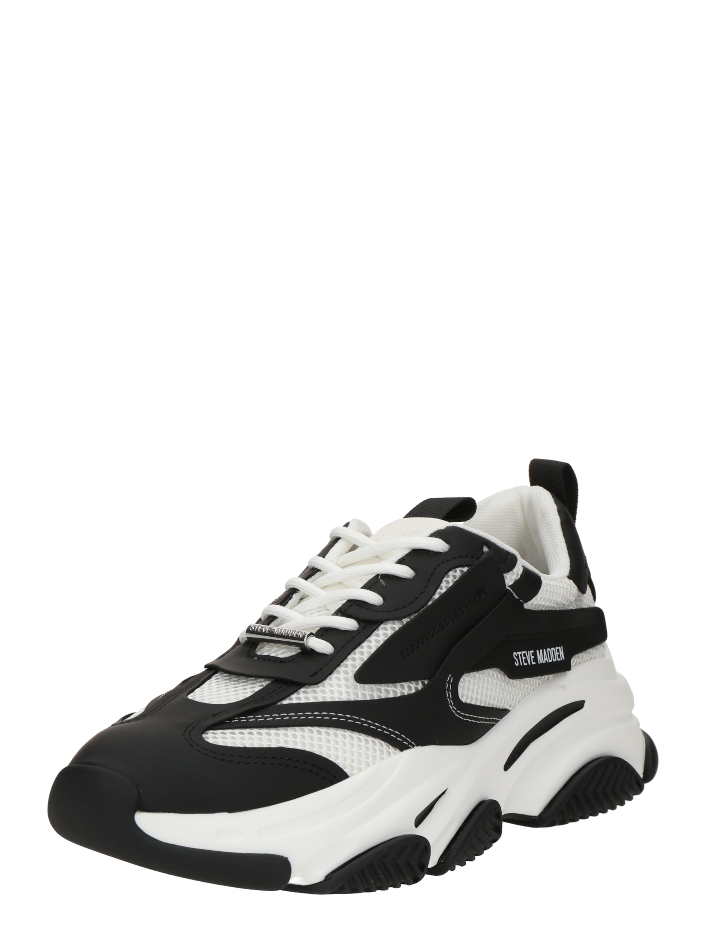 Baskets basses 'Posses' STEVE MADDEN en noir : devant