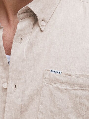 Barbour Regular fit Button Up Shirt in Beige