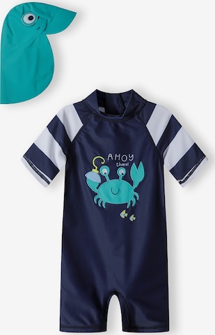 MINOTI UV-suoja värissä sininen: etupuoli