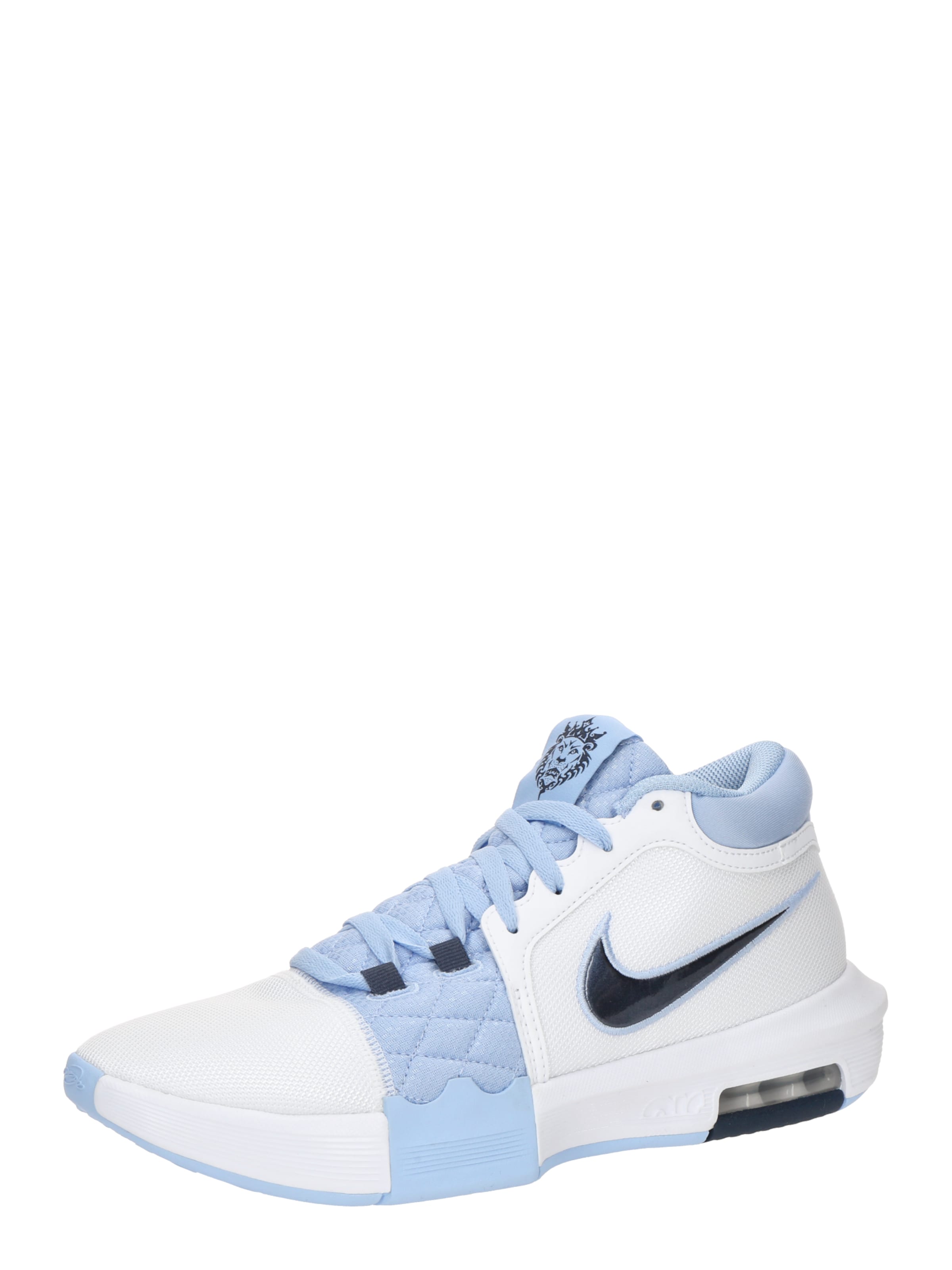 Scarpa sportiva 'LEBRON WITNESS VIII' di NIKE in bianco: frontale