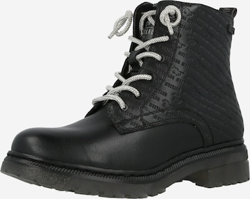 juoda MUSTANG Suvarstomieji kulkšnis dengiantys batai: priekis