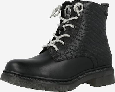 MUSTANG Šněrovací kozačky - černá, Produkt