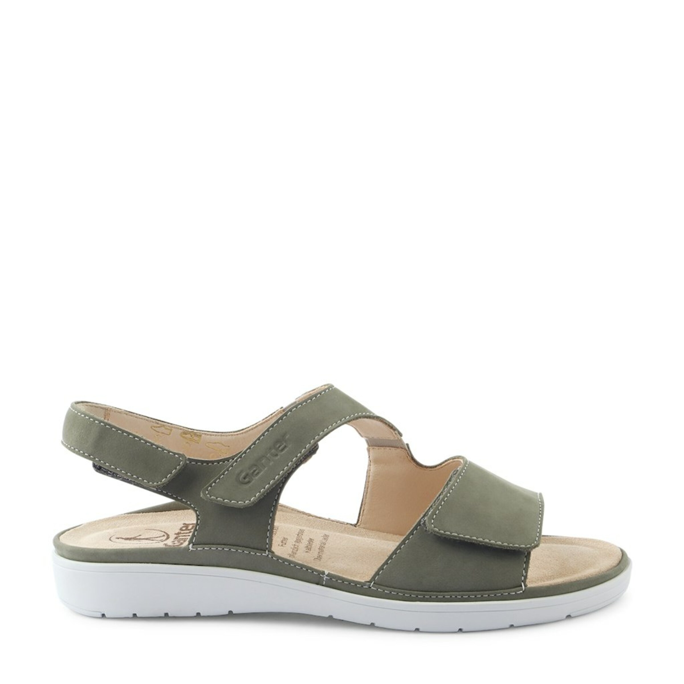 Ganter Strap sandal in Green