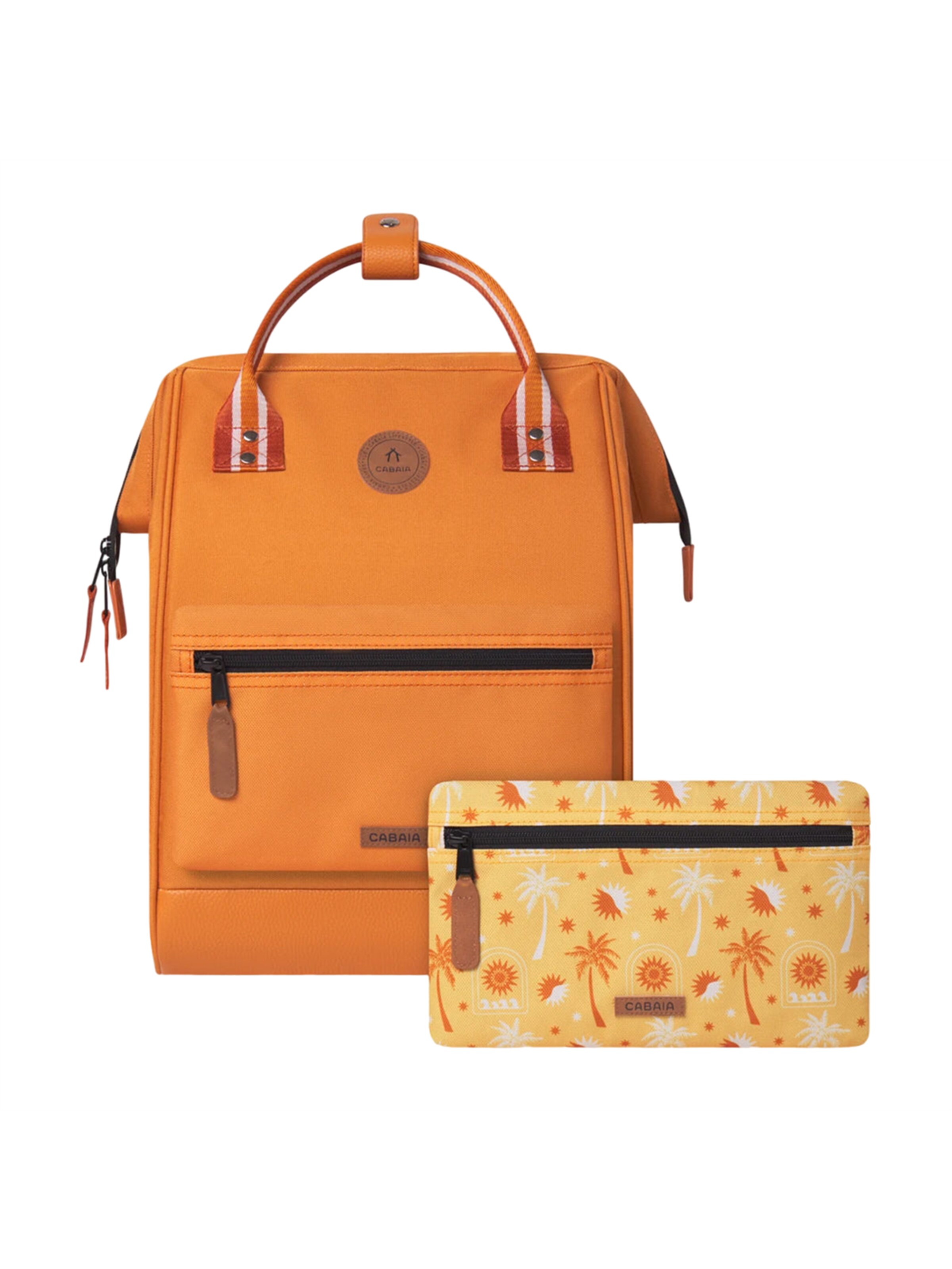 Cabaia Rucksack 'Johannesburg M' in Orange