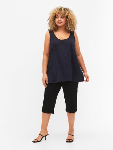 Zizzi Top 'VAMANDA' in Blauw